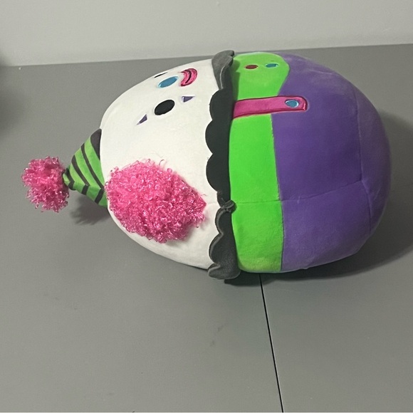 Squishmallow Umberto the Clown Blacklight Squad 8” NWT - Picture 5 of 14